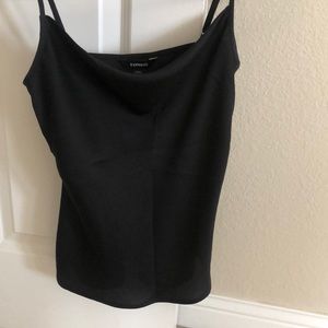 Express Black Satin Camisole